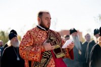11-Участники празднования дня памяти Казахстанских святых совершили молитву на месте подвигов новомучениц Акмолинских