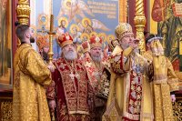 5-В неделю о блудном сыне Глава и архипастыри Казахстанского Митрополичьего округа совершили Литургию в Вознесенском кафедральном соборе Алма-Аты
