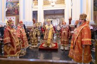8-В неделю о блудном сыне Глава и архипастыри Казахстанского Митрополичьего округа совершили Литургию в Вознесенском кафедральном соборе Алма-Аты