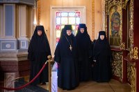 11-В неделю о блудном сыне Глава и архипастыри Казахстанского Митрополичьего округа совершили Литургию в Вознесенском кафедральном соборе Алма-Аты