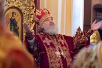 25-В неделю о блудном сыне Глава и архипастыри Казахстанского Митрополичьего округа совершили Литургию в Вознесенском кафедральном соборе Алма-Аты