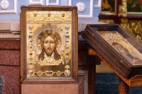 26-В неделю о блудном сыне Глава и архипастыри Казахстанского Митрополичьего округа совершили Литургию в Вознесенском кафедральном соборе Алма-Аты