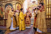 43-В неделю о блудном сыне Глава и архипастыри Казахстанского Митрополичьего округа совершили Литургию в Вознесенском кафедральном соборе Алма-Аты
