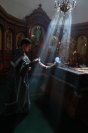 8-В Великую Среду епископ Амфилохий совершил последнюю в этом году Литургию Преждеосвященных Даров