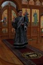 12-В Великую Среду епископ Амфилохий совершил последнюю в этом году Литургию Преждеосвященных Даров