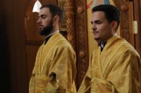 6-В праздник Всех Святых Управляющий Усть-Каменогорской и Семипалатинской епархией совершил Литургию в Андреевском кафедральном соборе г. Усть-Каменогорска