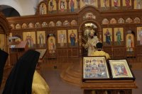 13-В праздник Всех Святых Управляющий Усть-Каменогорской и Семипалатинской епархией совершил Литургию в Андреевском кафедральном соборе г. Усть-Каменогорска