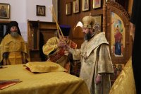 15-В праздник Всех Святых Управляющий Усть-Каменогорской и Семипалатинской епархией совершил Литургию в Андреевском кафедральном соборе г. Усть-Каменогорска