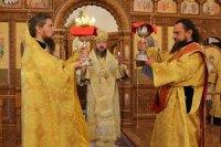 54-В праздник Всех Святых Управляющий Усть-Каменогорской и Семипалатинской епархией совершил Литургию в Андреевском кафедральном соборе г. Усть-Каменогорска