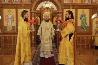 55-В праздник Всех Святых Управляющий Усть-Каменогорской и Семипалатинской епархией совершил Литургию в Андреевском кафедральном соборе г. Усть-Каменогорска