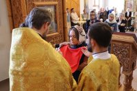 63-В праздник Всех Святых Управляющий Усть-Каменогорской и Семипалатинской епархией совершил Литургию в Андреевском кафедральном соборе г. Усть-Каменогорска