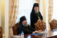 9-Управляющий Усть-Каменогорской и Семипалатинской епархией принял участие в заседании Синода Православной Церкви Казахстана в Астане