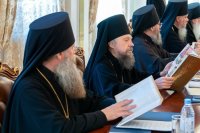 15-Управляющий Усть-Каменогорской и Семипалатинской епархией принял участие в заседании Синода Православной Церкви Казахстана в Астане