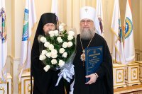 8-Архиепископ Усть-Каменогорский и Семипалатинский Амфилохий принял участие в заседании Синода Православной Церкви Казахстана в Алматы