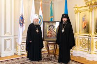 11-Архиепископ Усть-Каменогорский и Семипалатинский Амфилохий принял участие в заседании Синода Православной Церкви Казахстана в Алматы