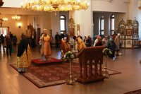 5-В Неделю 10-ю по Пятидесятнице архиепископ Амфилохий возглавил служение Божественной Литургии в главном храме Восточного Казахстана