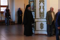 7-В Неделю 10-ю по Пятидесятнице архиепископ Амфилохий возглавил служение Божественной Литургии в главном храме Восточного Казахстана