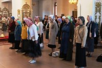 20-В Неделю 10-ю по Пятидесятнице архиепископ Амфилохий возглавил служение Божественной Литургии в главном храме Восточного Казахстана