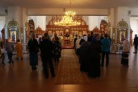 40-В Неделю 10-ю по Пятидесятнице архиепископ Амфилохий возглавил служение Божественной Литургии в главном храме Восточного Казахстана