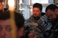 14-Утреня Страстных Евангелий в Андреевском кафедральном соборе