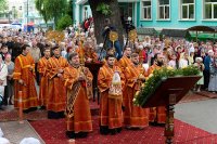 15-В праздник святителя Николая, архиепископа Мирликийского, управляющий Усть-Каменогорской и Семипалатинской епархией принял участие в торжестве, посвящённом принесению в Южную столицу Казахстана чудотворной иконы Божией Матери "Одигитрия-Полонская"