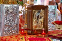 28-В праздник святителя Николая, архиепископа Мирликийского, управляющий Усть-Каменогорской и Семипалатинской епархией принял участие в торжестве, посвящённом принесению в Южную столицу Казахстана чудотворной иконы Божией Матери "Одигитрия-Полонская"