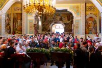35-В праздник святителя Николая, архиепископа Мирликийского, управляющий Усть-Каменогорской и Семипалатинской епархией принял участие в торжестве, посвящённом принесению в Южную столицу Казахстана чудотворной иконы Божией Матери "Одигитрия-Полонская"