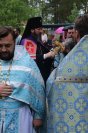 4-В десятую годовщину возобновления паломничества архиепископ Амфилохий возглавил служение Божественной Литургии на Святом ключе близ Семипалатинска