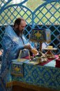 46-В десятую годовщину возобновления паломничества архиепископ Амфилохий возглавил служение Божественной Литургии на Святом ключе близ Семипалатинска