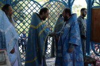 69-В десятую годовщину возобновления паломничества архиепископ Амфилохий возглавил служение Божественной Литургии на Святом ключе близ Семипалатинска