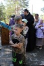 81-В десятую годовщину возобновления паломничества архиепископ Амфилохий возглавил служение Божественной Литургии на Святом ключе близ Семипалатинска