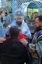 83-В десятую годовщину возобновления паломничества архиепископ Амфилохий возглавил служение Божественной Литургии на Святом ключе близ Семипалатинска