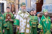 4-Архиепископ Усть-Каменогорский и Семипалатинский Амфилохий принял участие в духовных торжествах по случаю празднования 25-летия со дня обретения мощей преподобного Севастиана Карагандинского