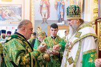 8-Архиепископ Усть-Каменогорский и Семипалатинский Амфилохий принял участие в духовных торжествах по случаю празднования 25-летия со дня обретения мощей преподобного Севастиана Карагандинского
