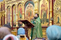 16-Архиепископ Усть-Каменогорский и Семипалатинский Амфилохий принял участие в духовных торжествах по случаю празднования 25-летия со дня обретения мощей преподобного Севастиана Карагандинского