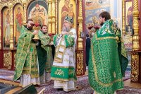17-Архиепископ Усть-Каменогорский и Семипалатинский Амфилохий принял участие в духовных торжествах по случаю празднования 25-летия со дня обретения мощей преподобного Севастиана Карагандинского