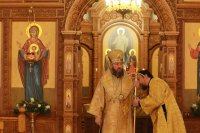 1-Служение епископа Амфилохия в Неделю по Богоявлении
