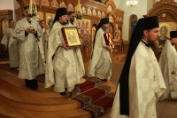 6-Празднование Воскресения Христова в главном храме Рудного Алтая