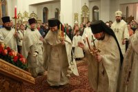 23-Празднование Воскресения Христова в главном храме Рудного Алтая