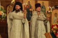 37-Празднование Воскресения Христова в главном храме Рудного Алтая