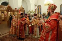 46-Празднование Воскресения Христова в главном храме Рудного Алтая