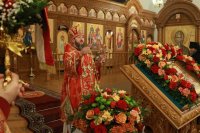 49-Празднование Воскресения Христова в главном храме Рудного Алтая