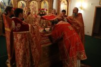 60-Празднование Воскресения Христова в главном храме Рудного Алтая