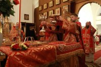 61-Празднование Воскресения Христова в главном храме Рудного Алтая
