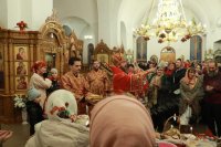 86-Празднование Воскресения Христова в главном храме Рудного Алтая