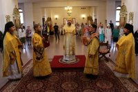 4-Служение архиепископа Амфилохия  в Неделю 6-ю по Пятидесятнице