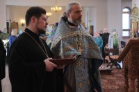 7-В день празднования Иверской иконы Божией Матери в Андреевском кафедральном соборе молитвенно отметили 10-летие учреждения  Усть-Каменогорской и Семипалатинской епархии