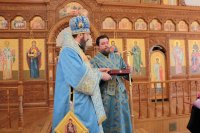 10-В день празднования Иверской иконы Божией Матери в Андреевском кафедральном соборе молитвенно отметили 10-летие учреждения  Усть-Каменогорской и Семипалатинской епархии