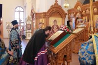 22-В день празднования Иверской иконы Божией Матери в Андреевском кафедральном соборе молитвенно отметили 10-летие учреждения  Усть-Каменогорской и Семипалатинской епархии