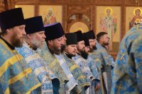 25-В день празднования Иверской иконы Божией Матери в Андреевском кафедральном соборе молитвенно отметили 10-летие учреждения  Усть-Каменогорской и Семипалатинской епархии